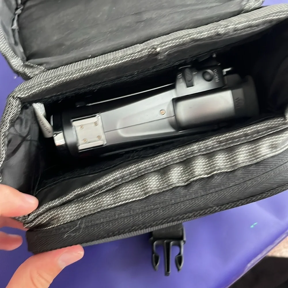 A vintage camera